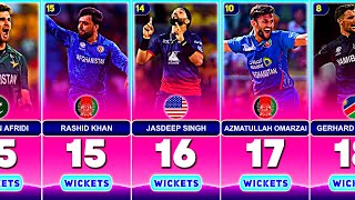 Most Wickets in 2024 in ODI Cricket With Top 30 Bowlers