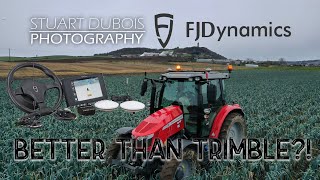 CHEAP RTK AUTOSTEER BETTER THAN TRIMBLE?!  -  FJ Dynamics RTK GPS Auto Steer System