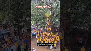 कुणबी समाज गोविंदा पथक मालगुंड #dahihandi #kokan #shorts #dahihandi2024 #kokanwari