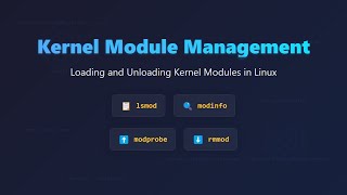 Linux Kernel Module Management: Load & Unload Modules Like a Pro!