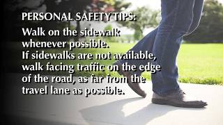 Personal Safety While Walking PSA