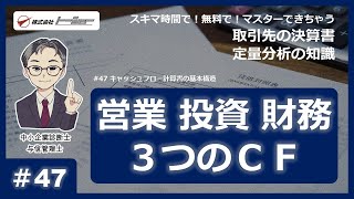 第47回：キャッシュフロー計算書の基本構造