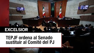 TEPJF ordena al Senado sustituir comité en evaluación de aspirantes al Poder Judicial