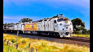 CLP9 FRESHLY REPAINTED ON ITS FIRST GRAIN RUN AT WALLAN! (200 SUBS FRIDAY PREMIER!)