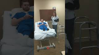 Tennessee Nursing Assistant Skill #3 - Ambulate with Walker Erin Pulaski at AdamsPlace