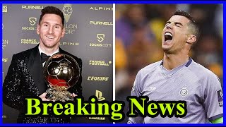 Lionel Messi s brutal message to Cristiano Ronaldo after record breaking Ballon d'Or win