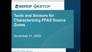 Tools and Sensors for Characterizing PFAS Source Zones