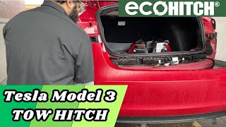 How to Install X7373S | Tesla Model 3 Tow Hitch by EcoHitch