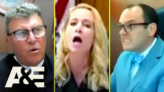 Court Cam: Top 5 Irritated Judges Who Won't Put Up With Nonsense | A&E