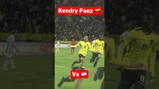 🇪🇨 Kendry Paez GOL ⚽️ vs Argentina 🇦🇷 Sudamericano sub 17 Selección Ecuador La Tri #shorts
