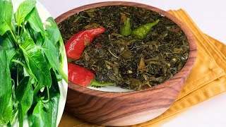 Simple \u0026 Easy Chaulai Bhaji Recipe I Chaulai ka saag recipe by Kitchen4 You  I amaranth Recipe