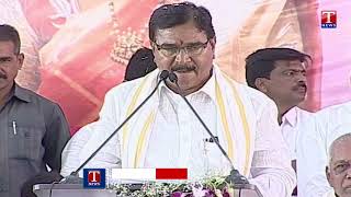 Minister Niranjan Reddy Speech | Inaugurates Govt School New Building in Thimmajipet | T News