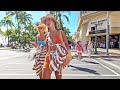 KALAKAUA and KUHIO AVE Walking Tour in Waikiki 🏖 HAWAII PEOPLE 🌴 2024 #hawaii #travelvlog #beachlife