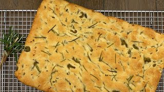 Focaccia Bread **** نان فوکاچیا ایتالیایی