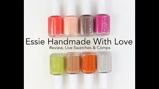 Essie Handmade With Love Collection 2022: Review, Live Swatches \u0026 Comparisons