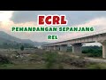 ECRL // Pemandangan sepanjang rel di Kg. Tokkah Dungun