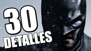 30 DETALLES ALUCINANTES de BATMAN ARKHAM ORIGINS