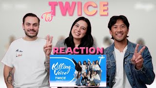 FIRST TIME REACTING TO TWICE (트와이스) KILLING VOICE! 😍😍