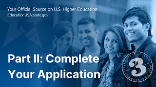 Complete your Application Part 2