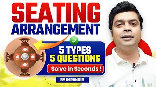 Seating Arrangement Tricks | Reasoning Tricks | Maths Tricks | imran sir maths