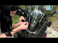 the best windscreen for the transalp givi windscreen install review