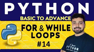 Loops in Python - while & for Loops | Loop Control Statements | Python Tutorial in Hindi 14