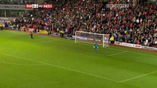 Fans Goal at the Barnsley - Man Utd Match