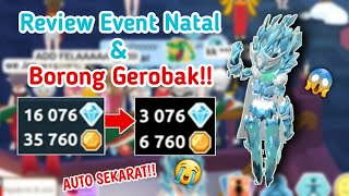 REVIEW EVENT NATAL 2021 DAN BORONG GEROBAK SAMPE DM SEKARAT!! 😭 | HOTEL HIDEAWAY