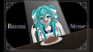 【手描き】Binomi (ビノミ) Animation Meme | Miku