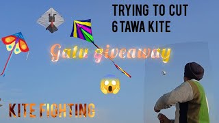 Kites Flying 2022 😱*KITE FIGHT*| Kite Vlog* Free Gattu Giveaway* Patang Bazi* kite video*||Punjab||