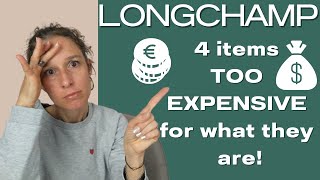 LONGCHAMP:  SS23 4 ITEMS TOO EXPENSIVE !! 💵💶/ PRINTEMPS-ETE 4 OBJETS TROP CHERS!!💶💵/ EN-FR  🚨