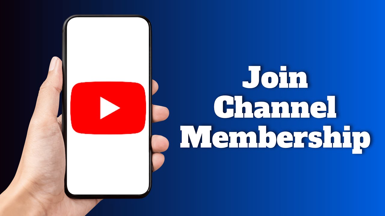 How To Join Channel Membership On Youtube Youtube