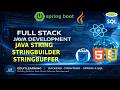 String in Java | String, StringBuilder & StringBuffer Explained with Examples | #Java #StringInJava