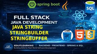 String in Java | String, StringBuilder & StringBuffer Explained with Examples | #Java #StringInJava