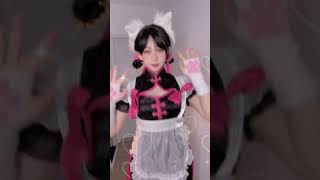 【Tik Tok】貓系女友 貓耳 旗袍 汐爾 美少女 還原 抖音 #shorts