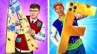 Popular vs Nerd Student / How To Become Popular at School