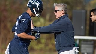 Seahawks Head Coach Pete Carroll Provides Injury Updates as the Practice Week Begins