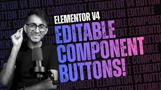 Elementor V4 Editable Button Component: WordPress Tutorial