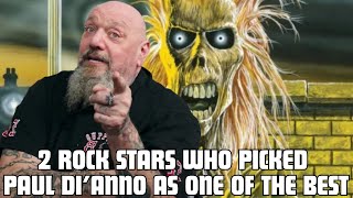 The 2 Rock stars who said Iron Maiden's Paul Di'Anno was one of the best singers of all time