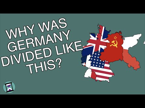 Which country was divided into East and West before uniting in 1990?