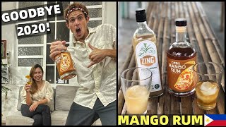 FILIPINO MANGO RUM - New Years At Home In The Philippines... SUPERSTITIONS!