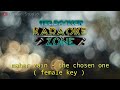 Maher zain the chosen one (karaoke version) female key