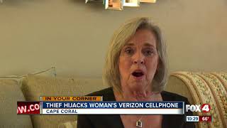 Woman says Verizon is charging her for stolen phone