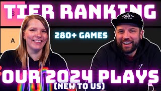 Tier Ranking Our 2024 Game Plays