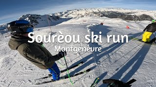 Skiing in Montgenèvre, Souréou | GoPro