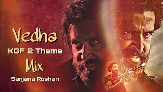 Hrithik as Vedha X KGF 2 Theme - Mix | BGM | VM