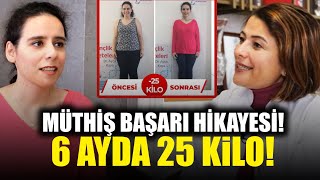 MÜTHİŞ BAŞARI HİKAYESİ! 6 Ayda 25 Kilo! Sayarak Beslenme İle Harikalar Yaratın! | Dr. Ayça Kaya