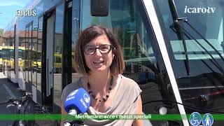 Anteprima Icaro TG. Presentazione della prima vettura del Metromare