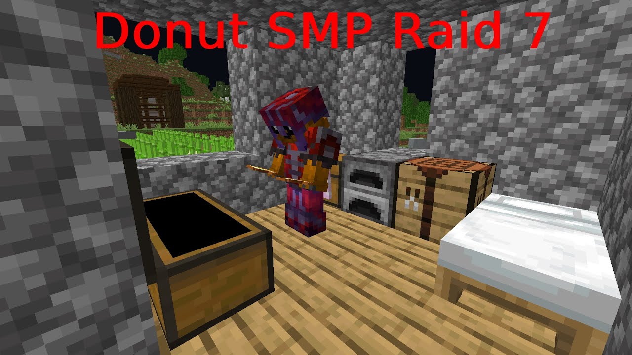 Donut Smp Raid 7 Youtube