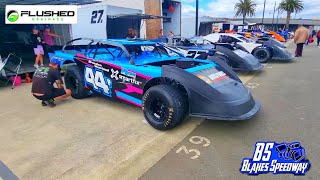 Robertson Prestige Speedway 2025 North Island Supersaloon Championship Pitwalk - 4th January 2025